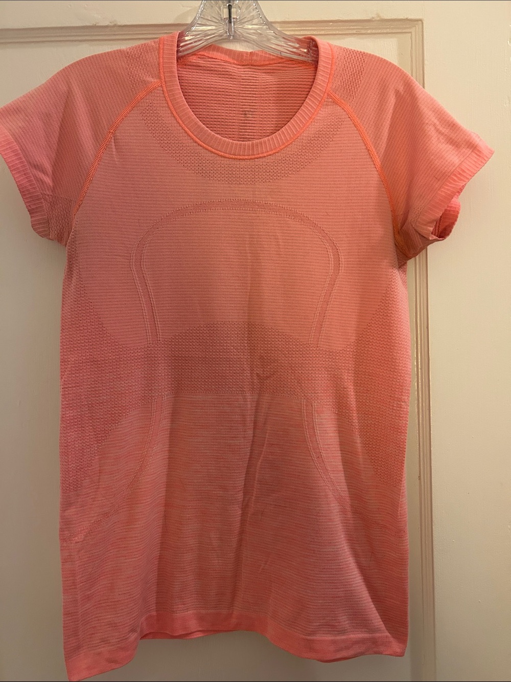 Lulu Lemon Swiftly Short Sleeve Tee - Heathered Orange
